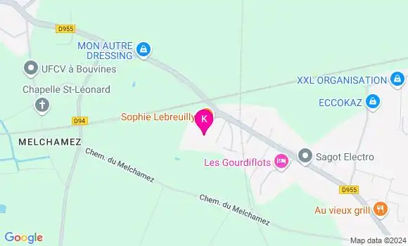 Localisation Florine Courouble