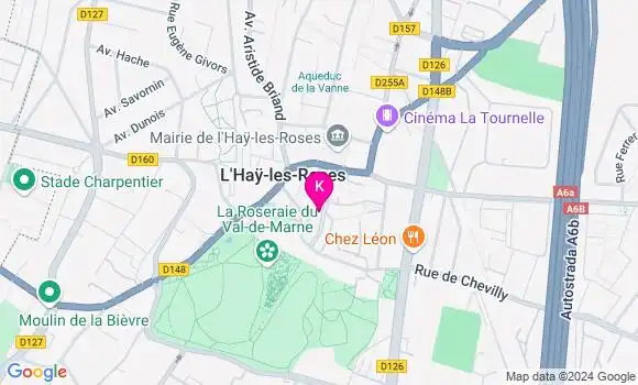 Localisation Agathe Hillaire