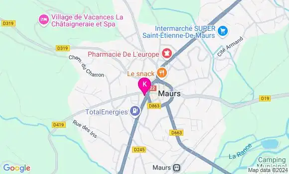 Localisation Yoann Carriere