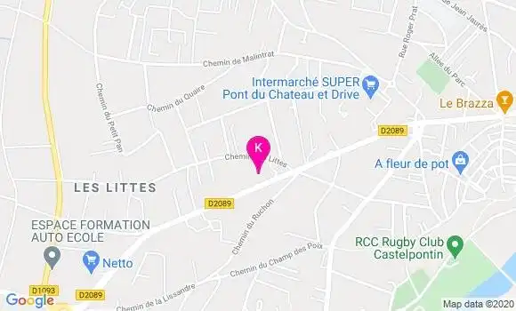 Localisation Pierre Allary