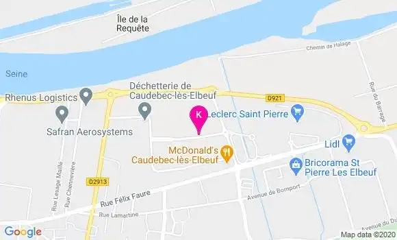 Localisation Herve Niel