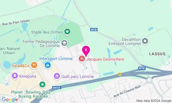 Localisation Anne Laure Duchatelet Soodts