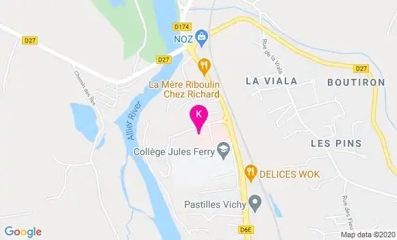 Localisation Yves Condamine