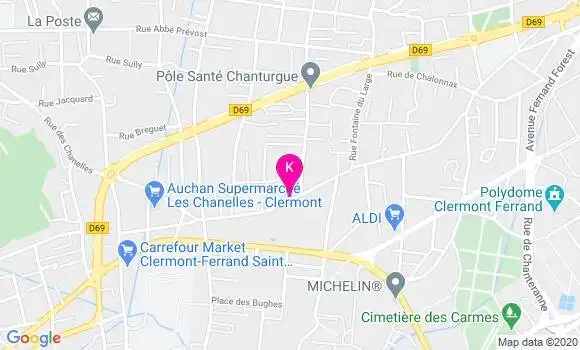 Localisation Yves Herbin