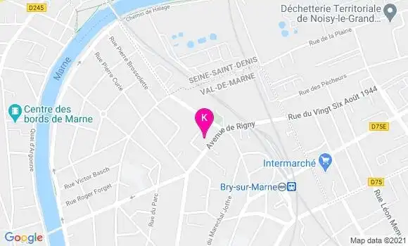 Localisation Helene Rondou