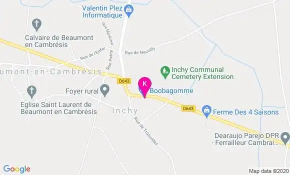 Localisation Isabelle Van Gastel