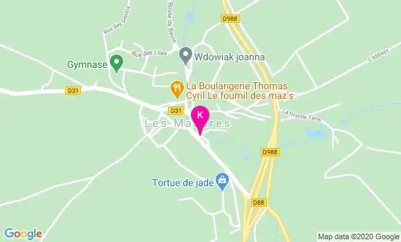 Localisation Romain Cetre