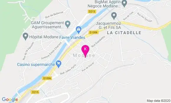 Localisation Emmanuelle Chanoir