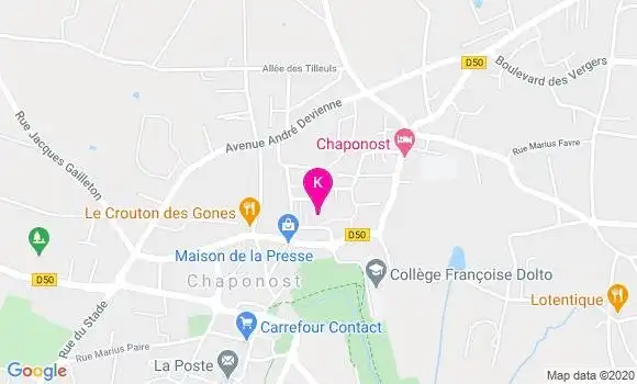 Localisation Veronique Seux