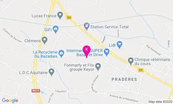 Localisation Florian Tissot
