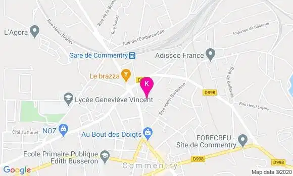 Localisation Leo Auroux