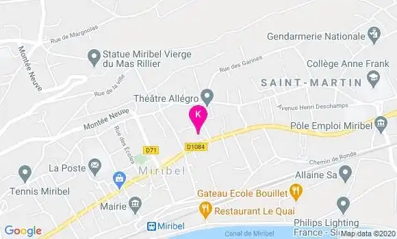 Localisation Bertrtand Denis