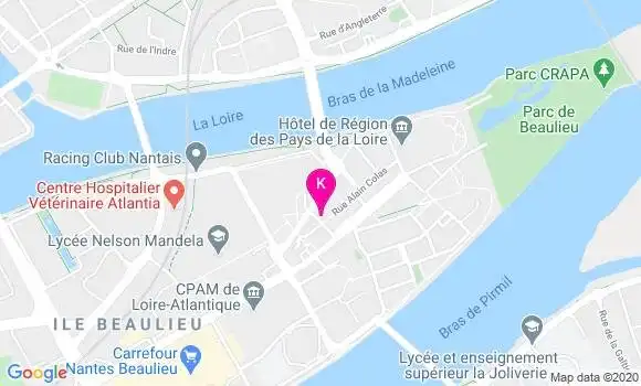 Localisation Camille Thomas
