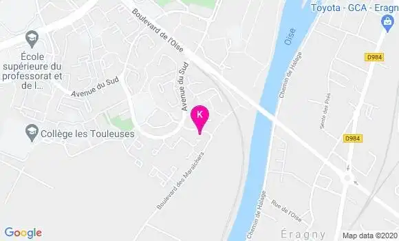 Localisation Laurence Bernaud