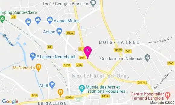 Localisation Pascale Decorde Leroy