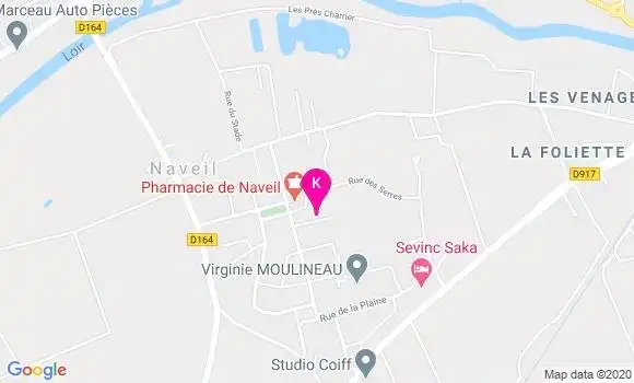 Localisation Adeline Brillard