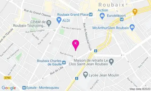 Localisation Guillaume Robiliard