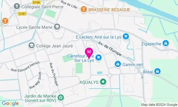 Localisation Thibault Lefebvre