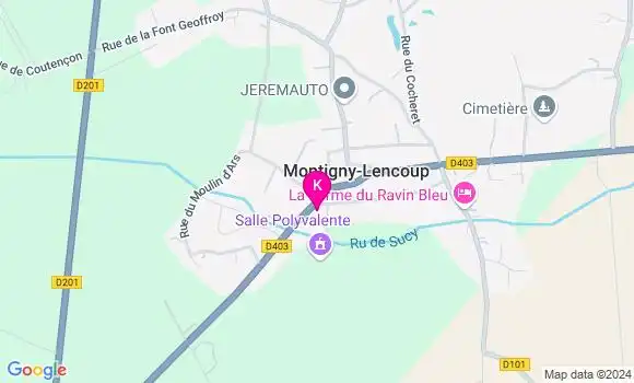 Localisation Anne Sophie Robin