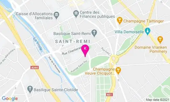 Localisation Marion Spanevello