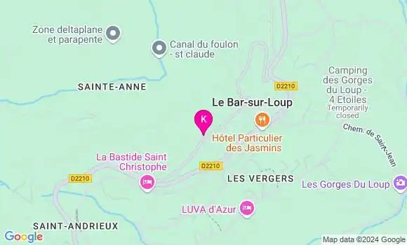 Localisation Hadrien Bernard
