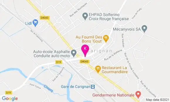Localisation Raphael Geny