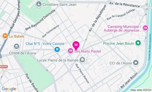 Localisation Gregoire Carpentier
