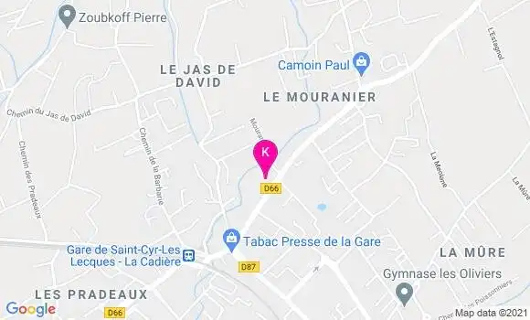 Localisation Melanie Bicais