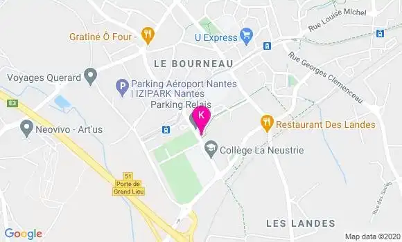 Localisation Maud Le Bris