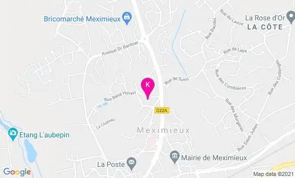 Localisation Stephanie Metivier
