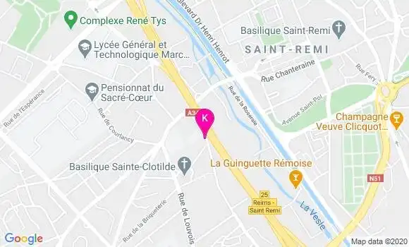 Localisation Lucie Ladouce