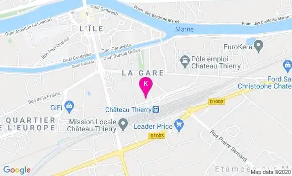Localisation Antoine Cheret
