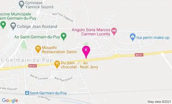 Localisation Yannick Joffroy