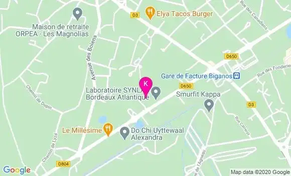 Localisation Vanessa Darnis