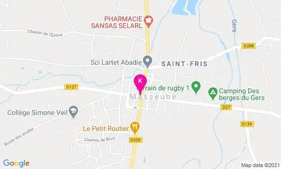 Localisation Philippe Verdu