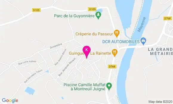 Localisation Solene Quenach De Quivillic