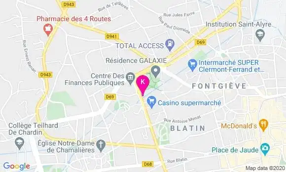Localisation Josselin Broux