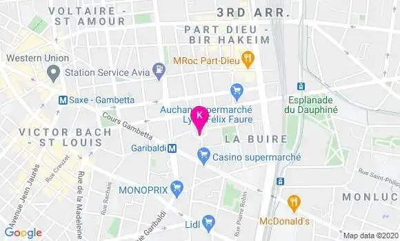 Localisation Maud Courtois