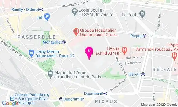 Localisation Marie Catherine Marchal