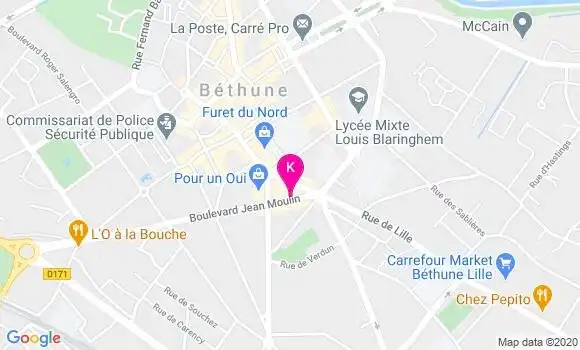 Localisation Vincent Lemoine