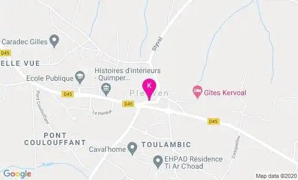 Localisation Sandrine Dubien
