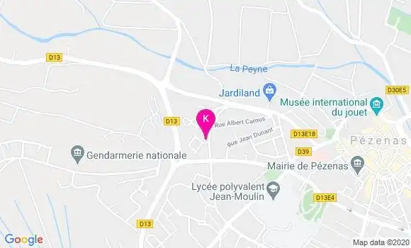 Localisation Eric Brasset