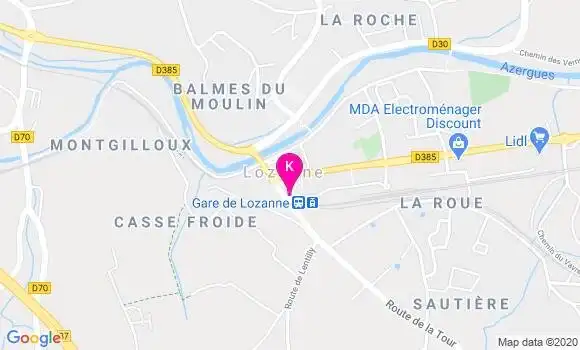 Localisation Alexandre Broyer