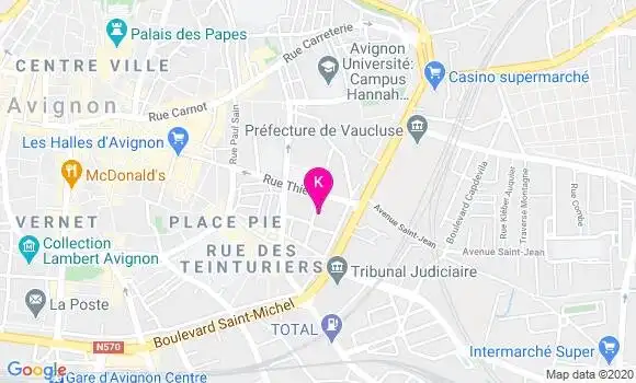 Localisation Pierre Megia