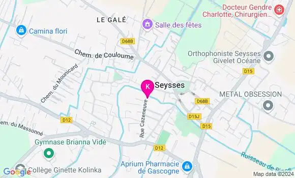 Localisation Florian Chayrigues