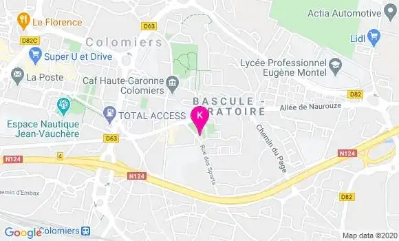 Localisation Michel Degreaux