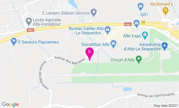 Localisation Annie Vitris