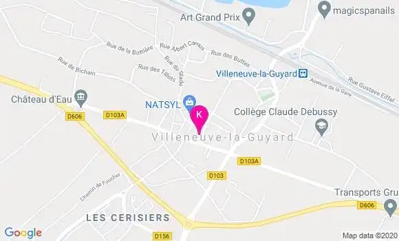 Localisation Xavier Lobet