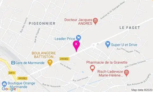 Localisation Luc Vacque