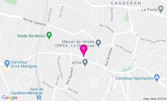 Localisation Thomas Soulas